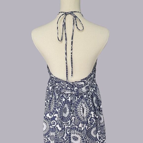 HOSS INTROPIA Floral print Halter Dress with embroidery detail Size 38 - Picture 5 of 11